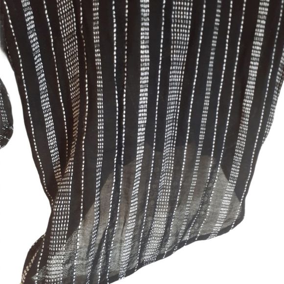 ❤️ O'Neil High Low Sheer Blouse sz S - Picture 7 of 10